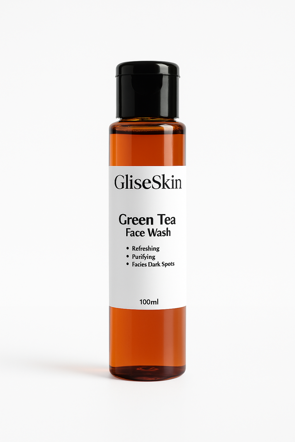Green tea face wash